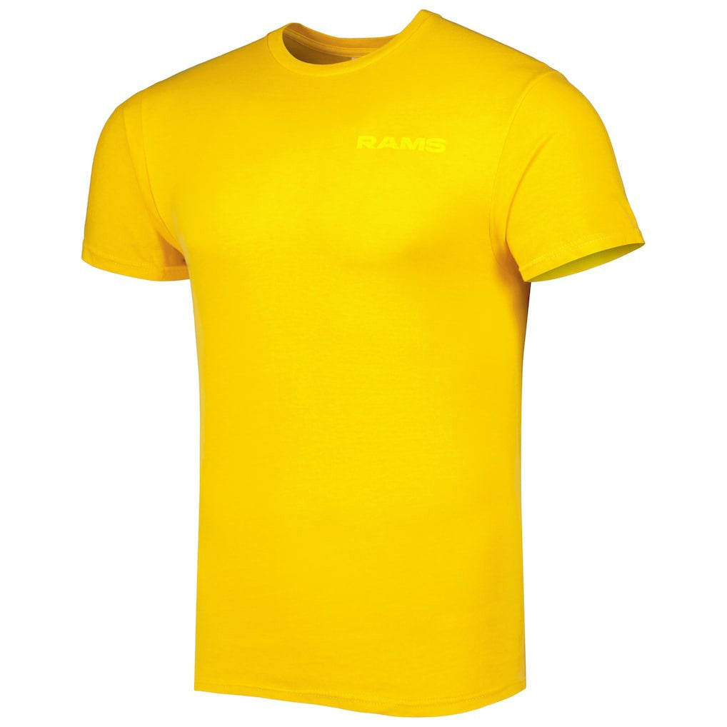 Los Angeles Rams '47 Fast Track Tonal Highlight T-Shirt - Gold T-shirts