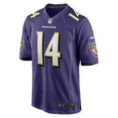 Kyle Hamilton Baltimore Ravens Player Game Jersey - Purple Jerseys