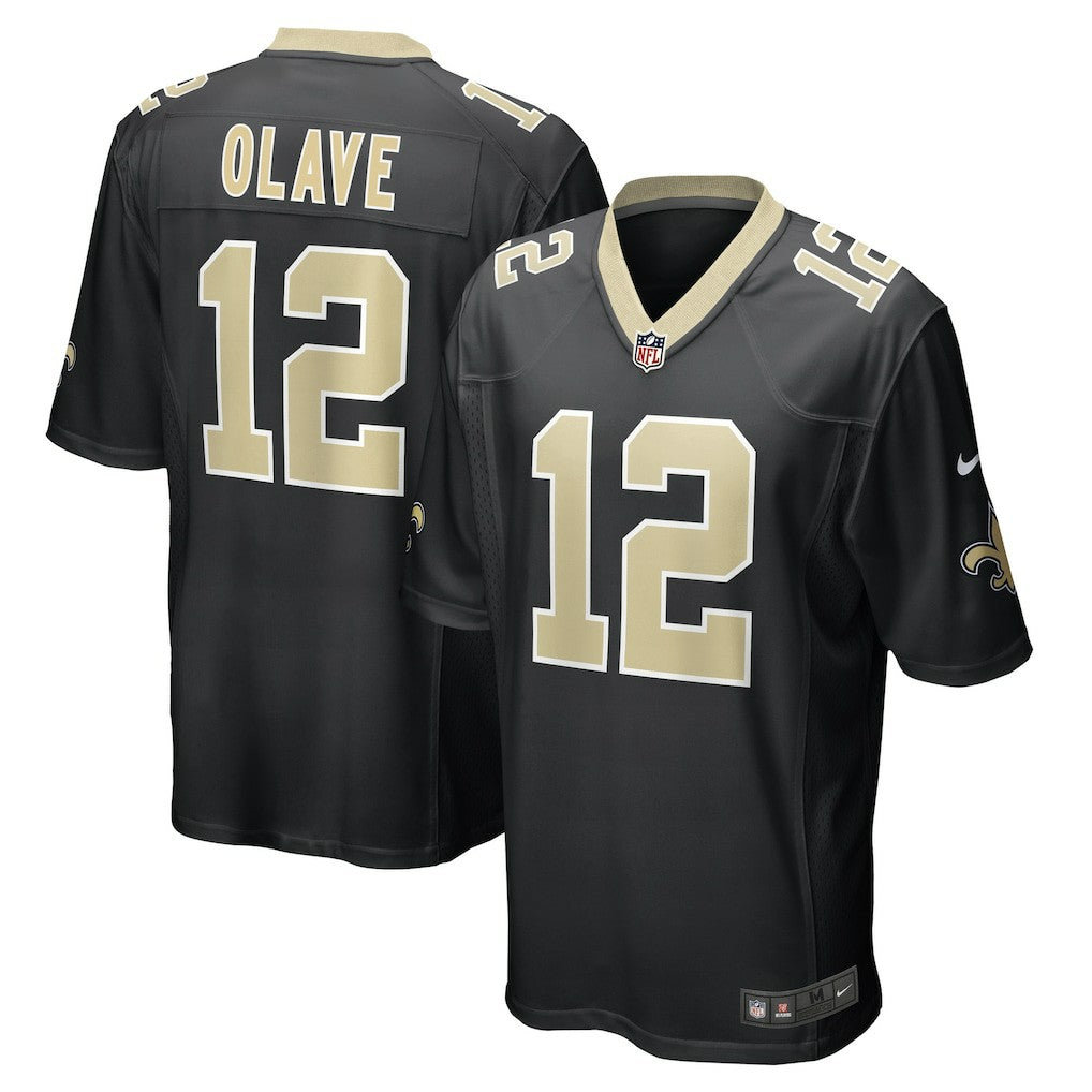 Chris Olave New Orleans Saints Player Game Jersey - Black Jerseys
