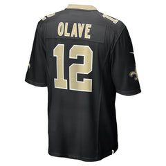 Chris Olave New Orleans Saints Player Game Jersey - Black Jerseys