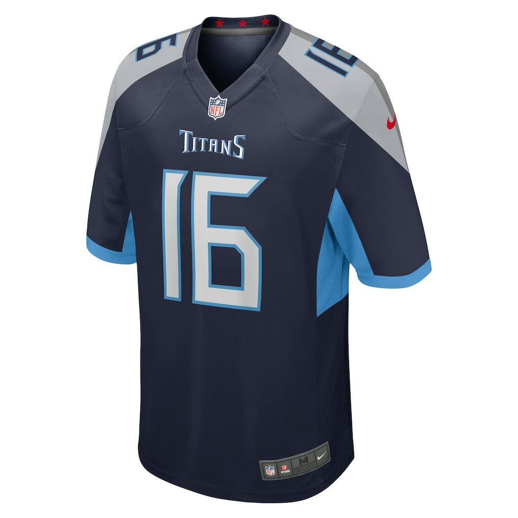 Treylon Burks Tennessee Titans Player Game Jersey - Navy Jerseys