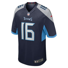 Treylon Burks Tennessee Titans Player Game Jersey - Navy Jerseys