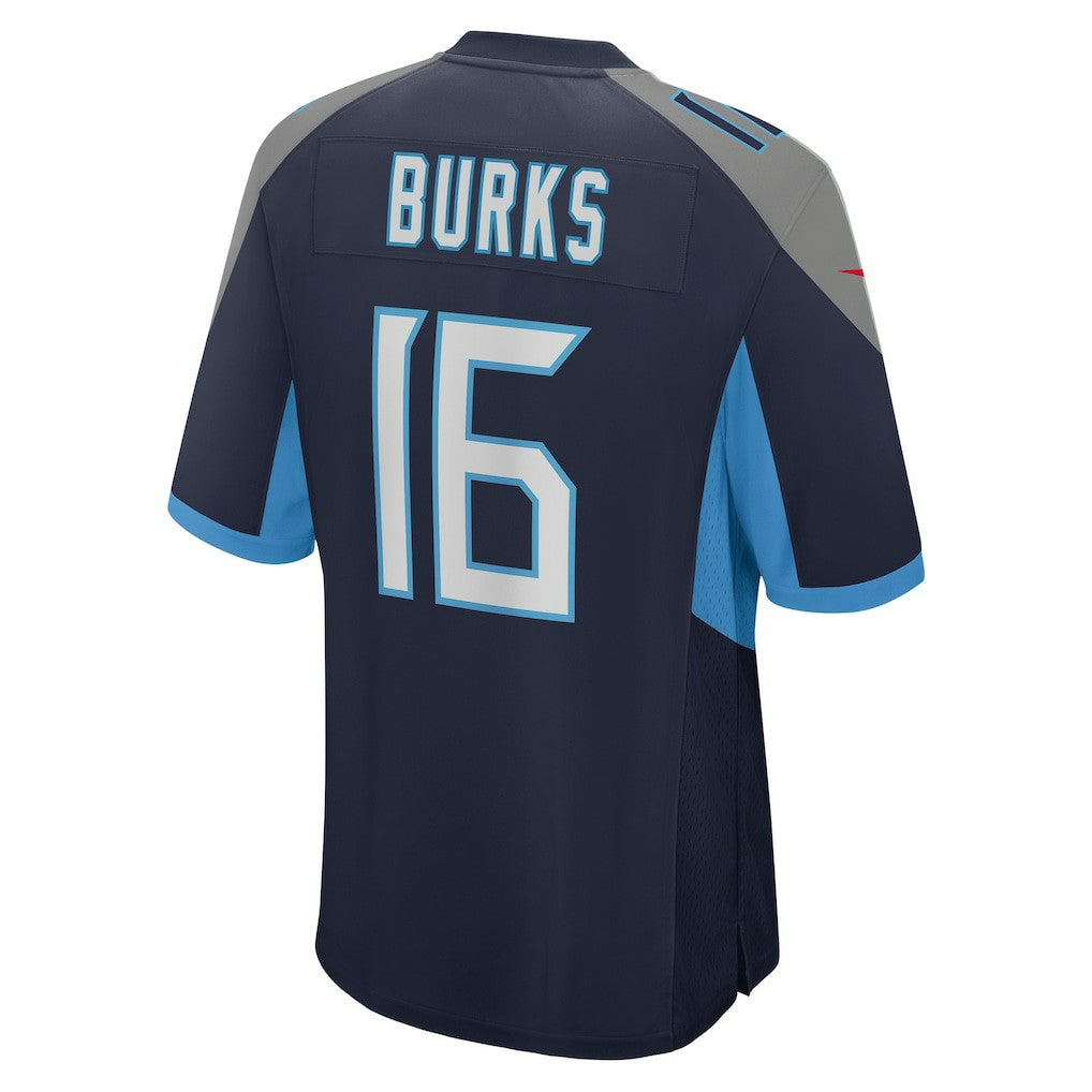 Treylon Burks Tennessee Titans Player Game Jersey - Navy Jerseys