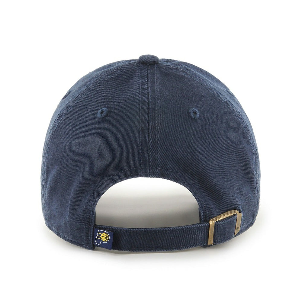 Indiana Pacers '47 Core Logo Clean Up Adjustable Hat Navy - 47 brand