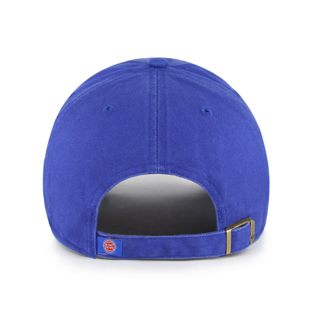 Detroit Pistons '47 Core Logo Clean Up Adjustable Hat Royal - 47 brand