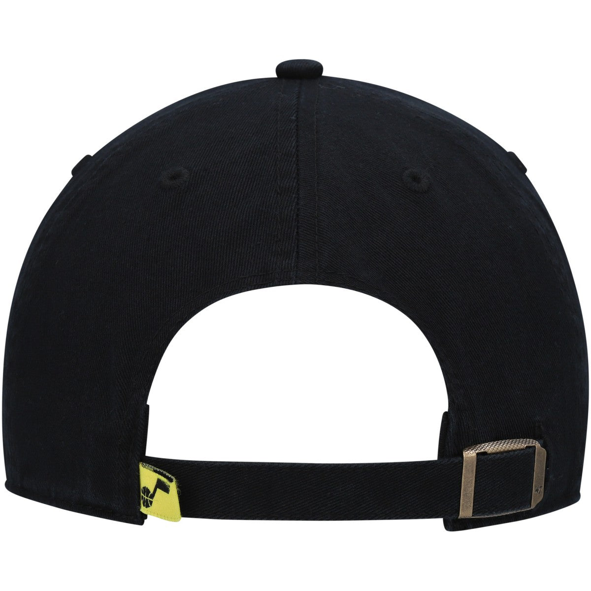 Utah Jazz '47 Core Logo Clean Up Adjustable Hat Black - 47 brand