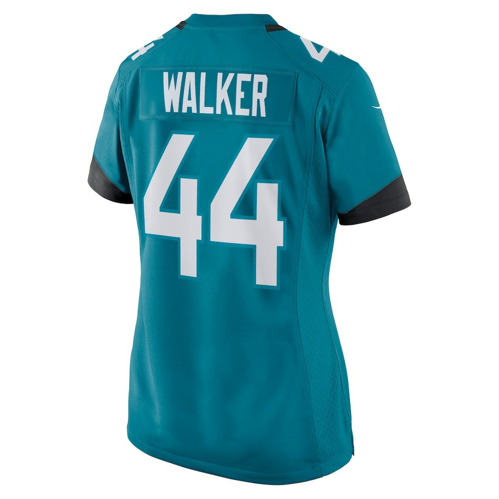 Travon Walker Jacksonville Jaguars Women's Player Jersey - Teal Jerseys