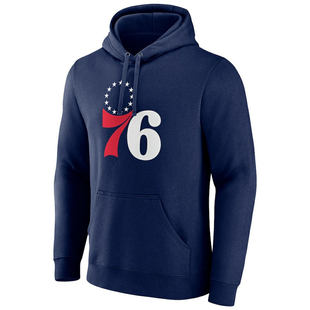 Tyrese Maxey Philadelphia 76ers Playmaker Pullover Hoodie Navy