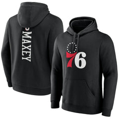 Tyrese Maxey Philadelphia 76ers Playmaker Pullover Hoodie Black outlet