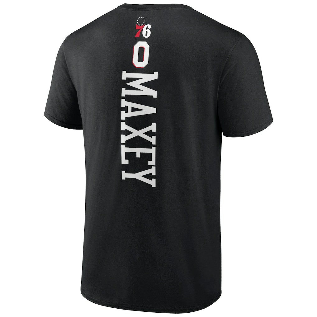 Tyrese Maxey Philadelphia 76ers Playmaker T-Shirt Black