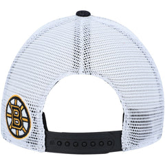 Boston Bruins '47 Women's Encore MVP Trucker Snapback Hat - Black/White | US 4871767