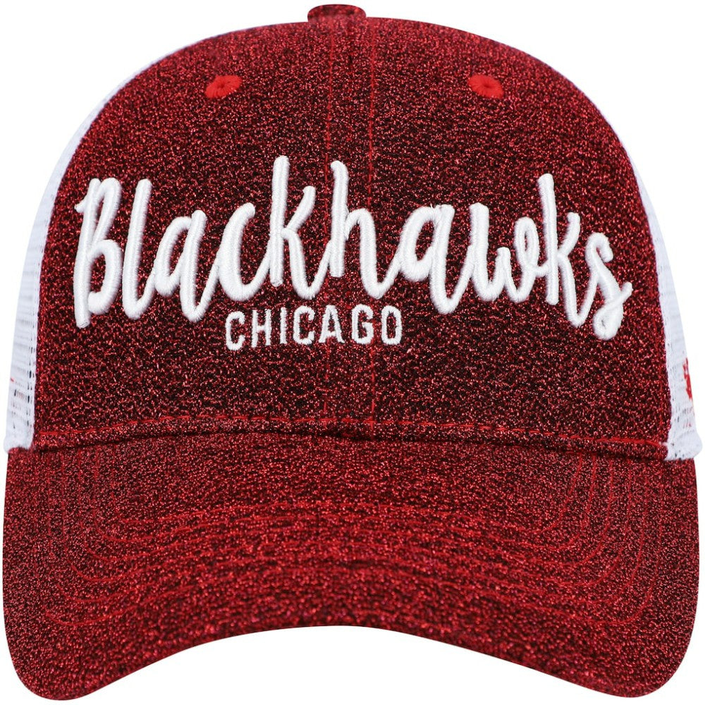 Chicago Blackhawks '47 Women's Encore MVP Trucker Snapback Hat - Red/White | US 4871768