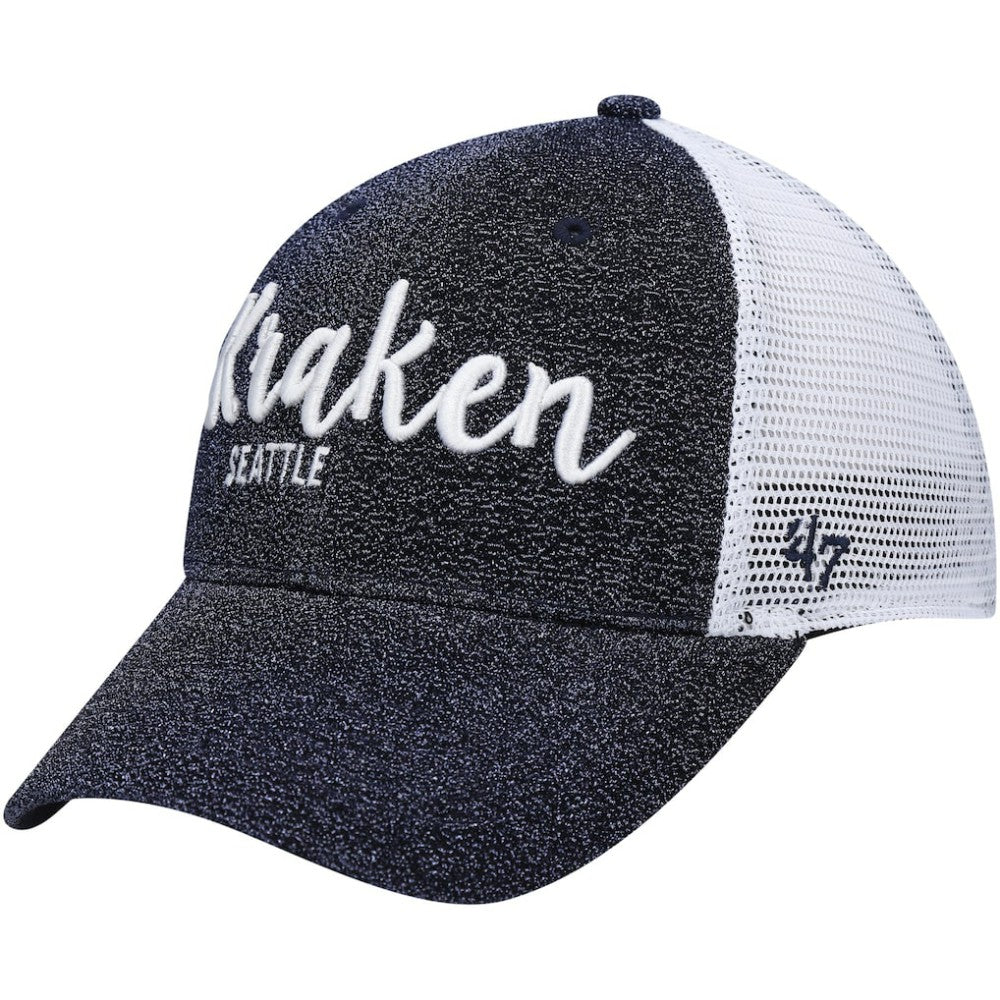 Seattle Kraken '47 Women's Encore MVP Trucker Snapback Hat - Navy/ | US 4871776