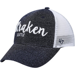 Seattle Kraken '47 Women's Encore MVP Trucker Snapback Hat - Navy/ | US 4871776