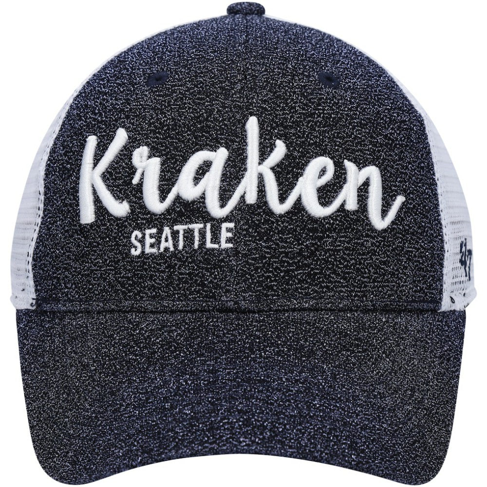 Seattle Kraken '47 Women's Encore MVP Trucker Snapback Hat - Navy/ | US 4871776