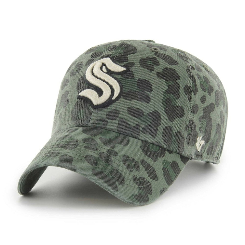 Seattle Kraken '47 Women's Bagheera Clean Up Adjustable Hat - Green | US 4871788