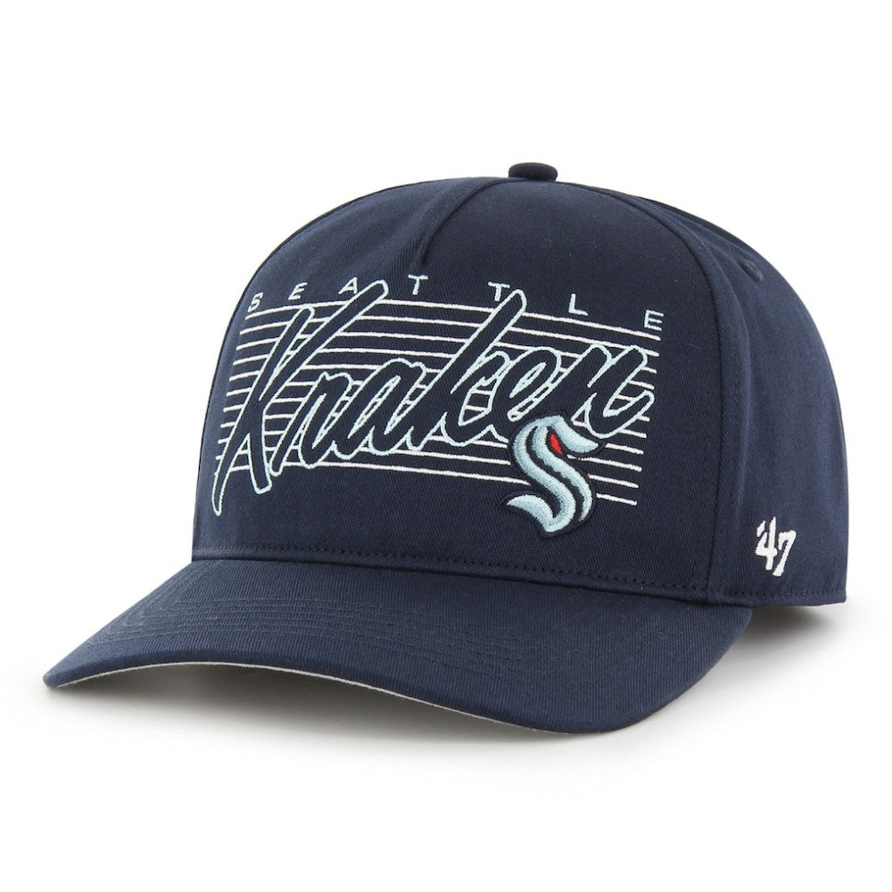 Seattle Kraken '47 Marquee Hitch Snapback Hat - Deep Sea Blue | US 4871868