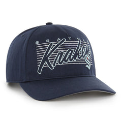 Seattle Kraken '47 Marquee Hitch Snapback Hat - Deep Sea Blue | US 4871868