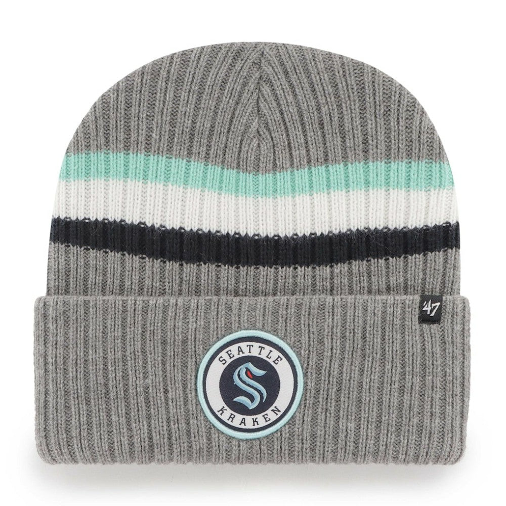 Seattle Kraken '47 Highline Cuffed Knit Hat - Charcoal | US 4871912