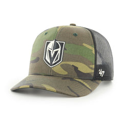 Vegas Golden Knights '47 Trucker Snapback Hat - Camo/Black | US 4871928
