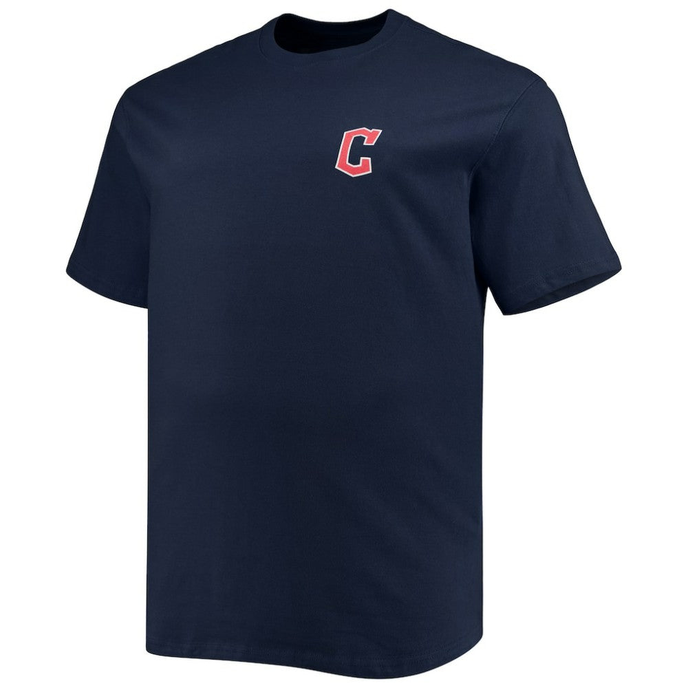 Cleveland Guardians Big & Tall Father's Day #1 Dad T-Shirt - Navy T-shirts
