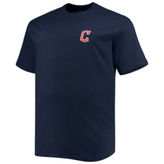 Cleveland Guardians Big & Tall Father's Day #1 Dad T-Shirt - Navy T-shirts