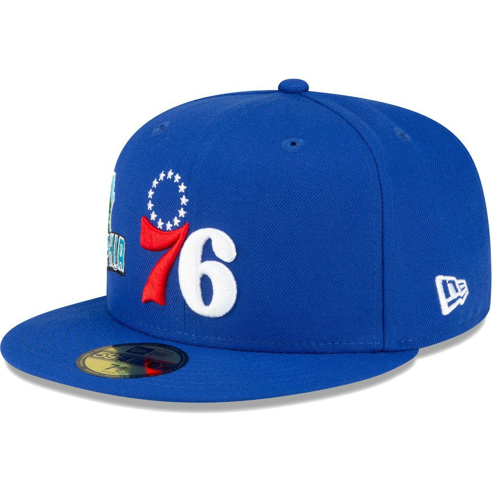 Philadelphia 76ers Stateview 59FIFTY Fitted Hat Royal - New Era outlet