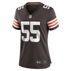 Ethan Pocic Cleveland Browns Women's Game Jersey - Brown Jerseys