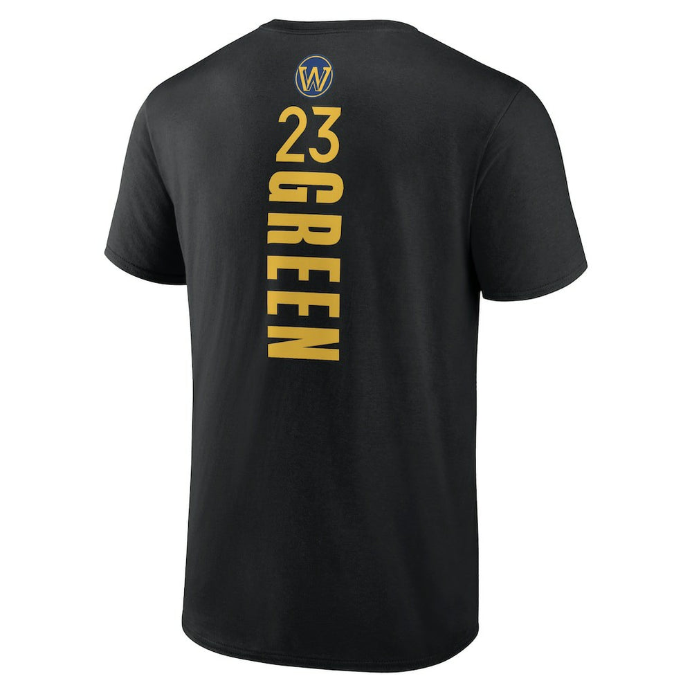 Draymond Green Golden State Warriors Playmaker Name & Number T-Shirt Black