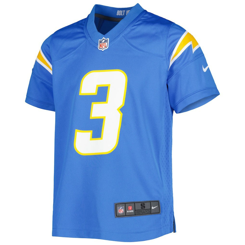 Derwin James Jr. Los Angeles Chargers Youth Game Jersey - Powder Blue Jerseys