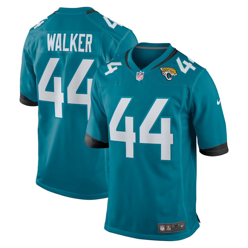 Travon Walker Jacksonville Jaguars Youth Game Jersey - Teal Jerseys