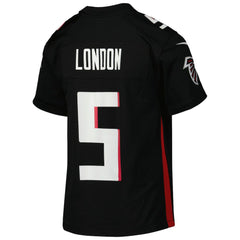 Drake London Atlanta Falcons Youth Game Jersey - Black Jerseys