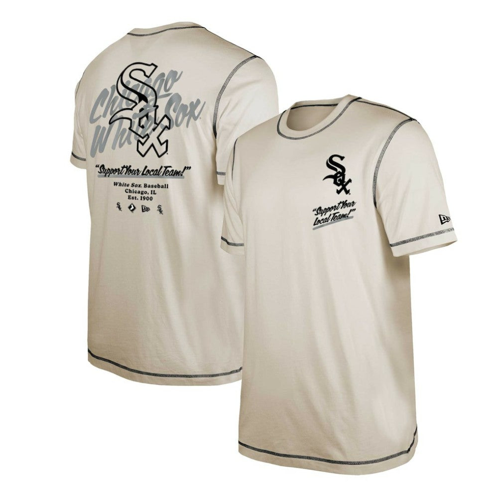 Chicago White Sox New Era Team Split T-Shirt - White T-shirts