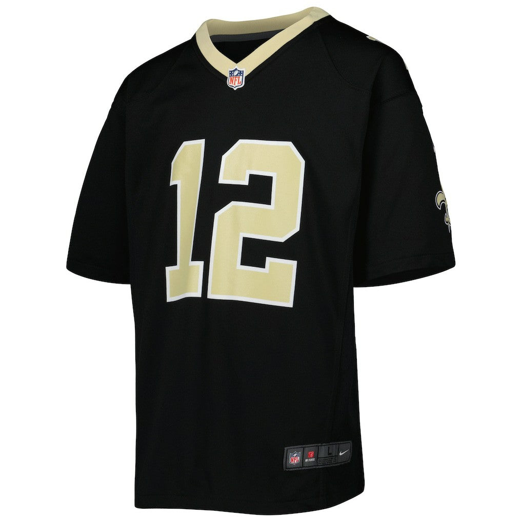 Chris Olave New Orleans Saints Youth Game Jersey - Black Jerseys