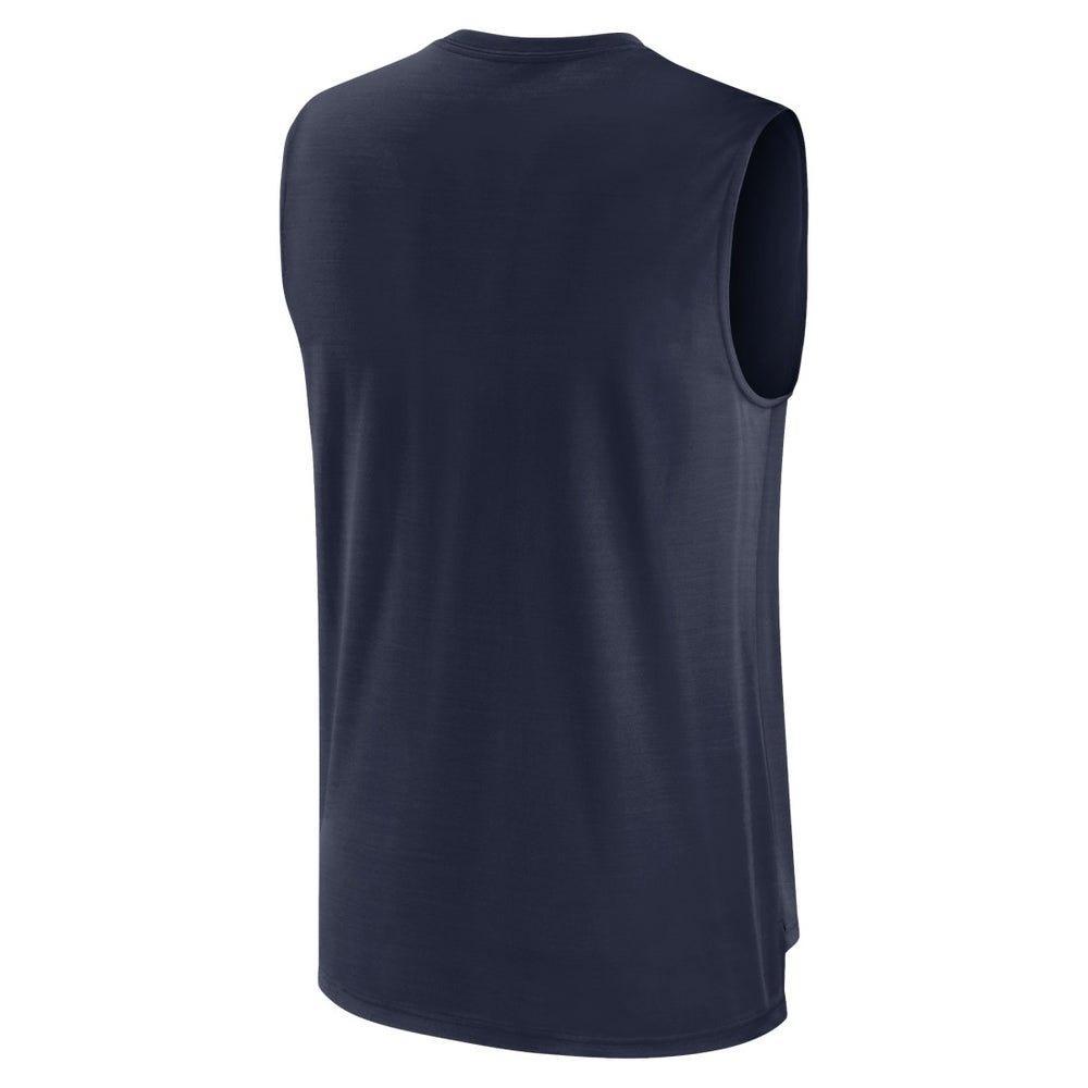 Tennessee Titans Muscle Trainer Tank Top - Navy Tops