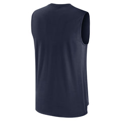 Tennessee Titans Muscle Trainer Tank Top - Navy Tops