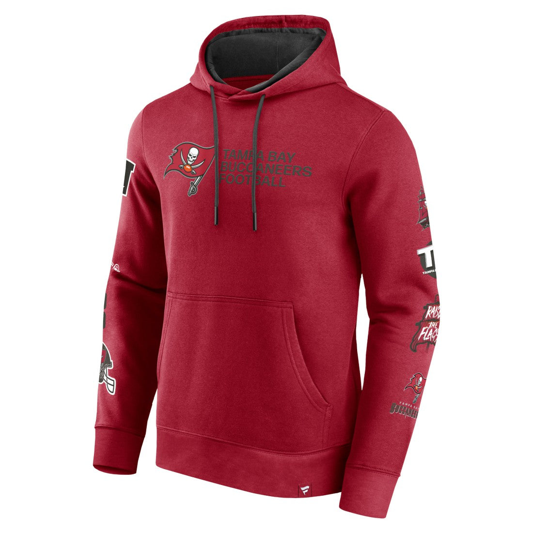Tampa Bay Buccaneers Extra Innings Pullover Hoodie - Red Hoodies