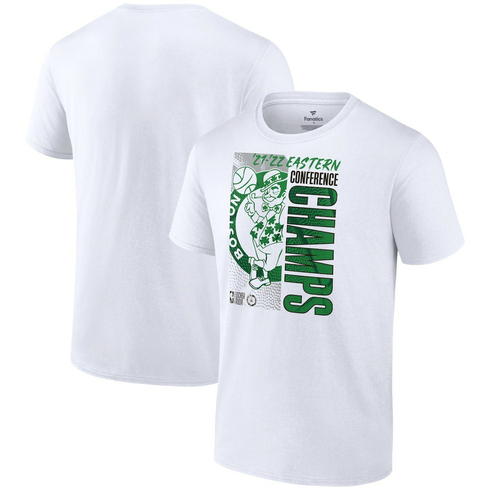 Boston Celtics 2022 Eastern Conference Champions Locker Room T-Shirt White - Fanatics