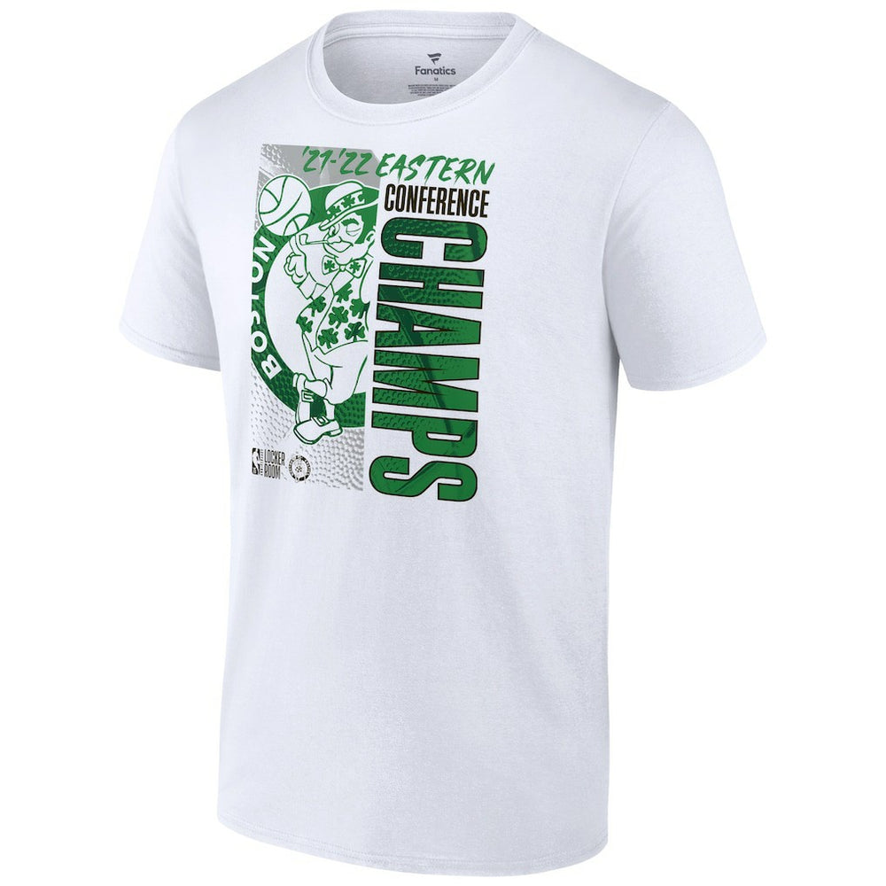 Boston Celtics 2022 Eastern Conference Champions Locker Room T-Shirt White - Fanatics