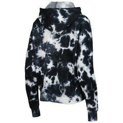 Las Vegas Raiders New Era Women's Cloud Dye Fleece Pullover Hoodie - Black Hoodies