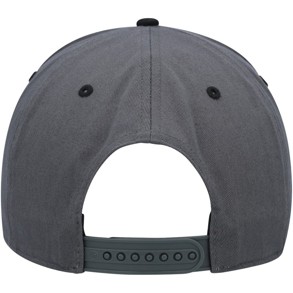 Vegas Golden Knights '47 Super Hitch Adjustable Snapback Hat - Charcoal/Black | US 4883516