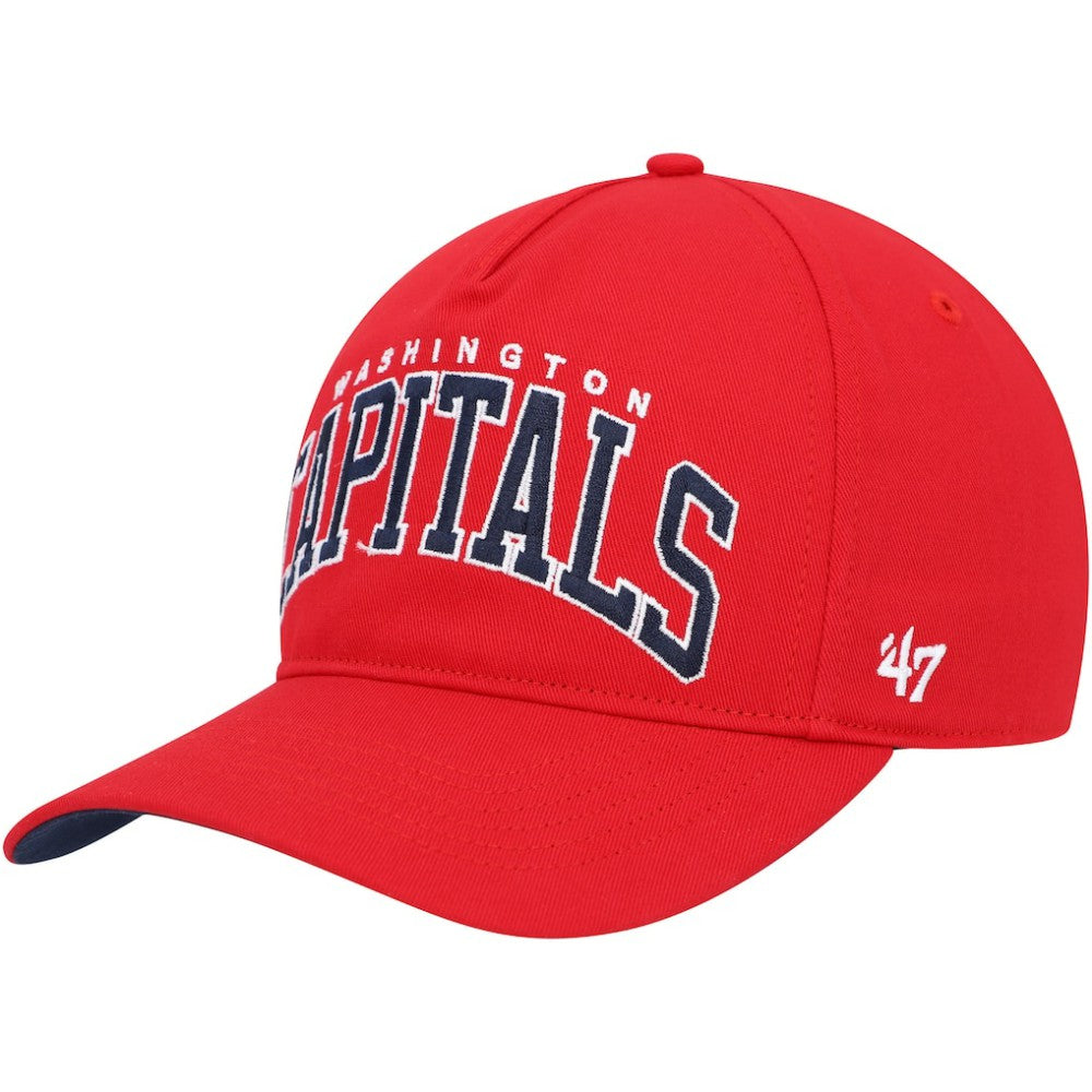 Washington Capitals '47 Block Arch Hitch Snapback Hat - Red | US 4883540