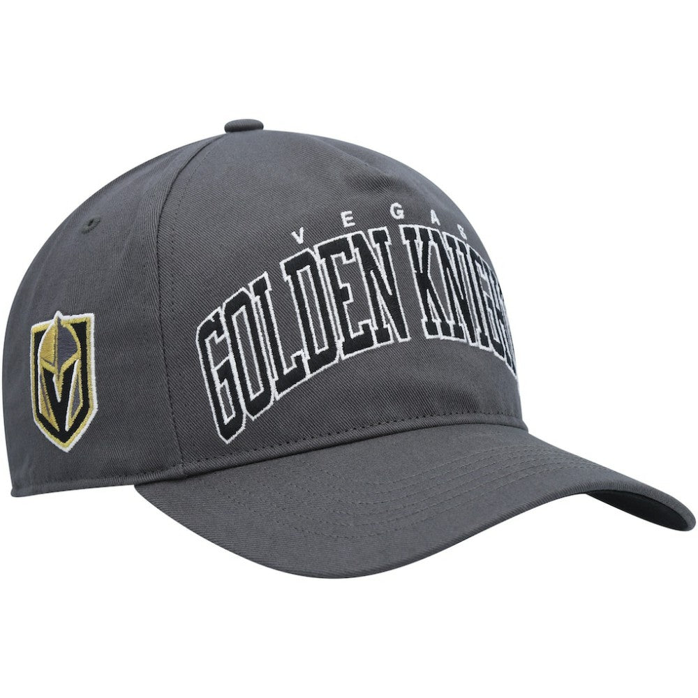 Vegas Golden Knights '47 Block Arch Hitch Snapback Hat - Charcoal | US 4883550
