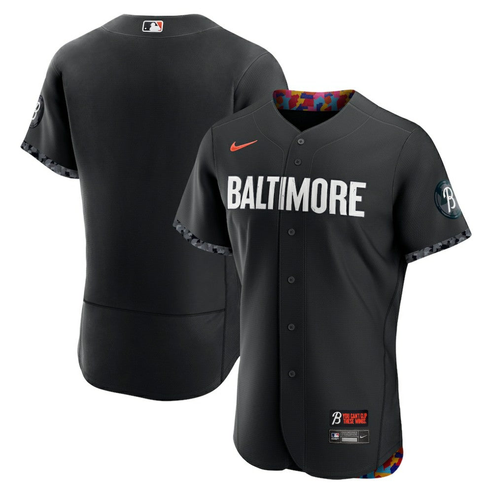 Baltimore Orioles Nike City Connect Authentic Jersey - Black Jerseys