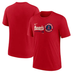 Los Angeles Angels Nike City Connect Tri-Blend T-Shirt - T-shirts
