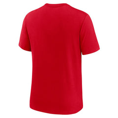Miami Marlins Nike City Connect Tri-Blend T-Shirt - Red T-shirts