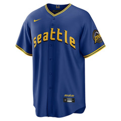 Seattle Mariners Nike City Connect Replica Jersey - Royal Jerseys