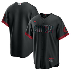 Cincinnati Reds Nike City Connect Replica Jersey - Black Jerseys