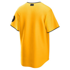 Pittsburgh Pirates Nike City Connect Replica Jersey - Gold Jerseys