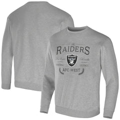 Las Vegas Raiders NFL x Darius Rucker Collection Pullover Sweatshirt - Heather Gray Pullover
